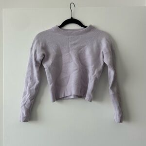 Cashmere Lavender Knit Sweater
